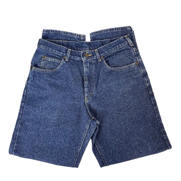 Vintage Lee Riders Jeans 31x29 80s Cotton Denim High Waist Rise Tapered Leg USA - Picture 1 of 14